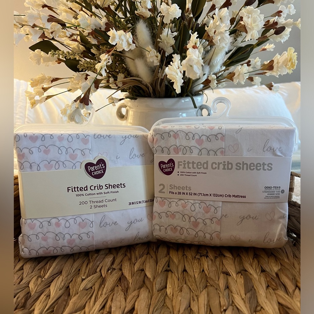 Parents choice Fitted Crib sheets